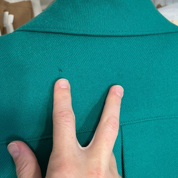 Emerald Green Wool Jacket - Picture 6 of 6